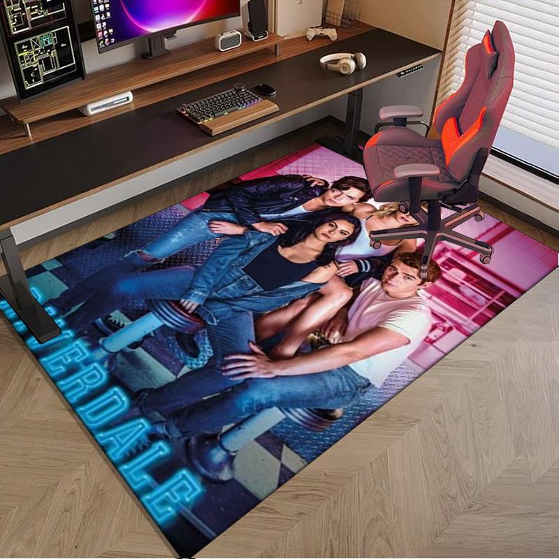 Riverdale Mystery Carpet, Chair Rug,Rug for Office Bedroom living rooms, Doormat decor Fan Gift Christmas Gift