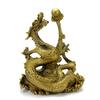 Rising Cloud Dragon, Feng Shui, Good Luck Dragon Figurine, Brass and Bronze, Divine Beast, Career Advancement, Wealth Luck, Amulet, AM-AMZ-0039