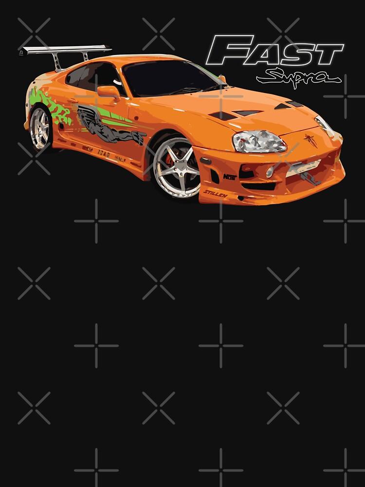 Fast & Furious supra fast car Classic T-Shirt