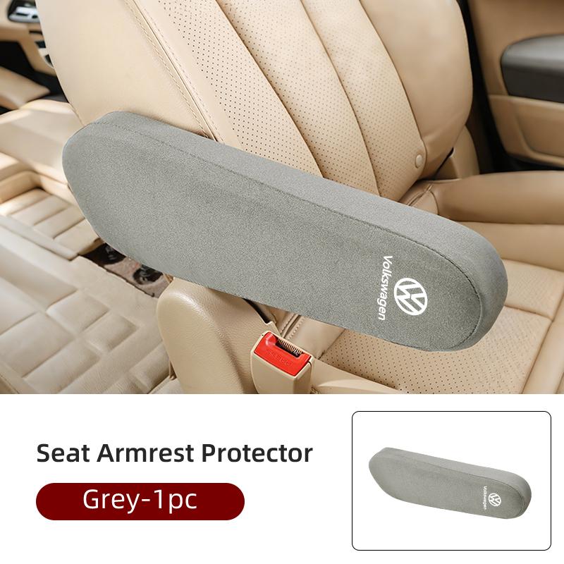 Car Seat Armrest Cover Soft Comfortable Elastic Cloth For Volkswagen VW Golf Polo Tiguan T5 Passat b6 Jetta Scirocco Sagitar QQ6