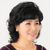 Women Short Curly Wig with Bangs Fluffy Natural Silky High Temperature Fiber Middle Aged Ladies Mom Black Brown Synthetic Hair