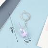 Bubble Tea Diy Keychain High Quality Acrylic Pendant Backpack Keyring Charms
