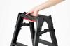 Hasegawa BLACK LABEL Telescoping Ladder Stepladder 3 Steps (with One-touch Bar) RYZB-09 (0.72~1.03m) (10136) (0.72~1.03m)