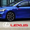 FIWB3 2/4PCS Car Stickers Vinyl Styling Art Car Sticker Creative Auto Decal For Lexus CT200h F sport ES LS IS GS LC RC GC RX UX NX LX
