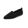 Shallow Mouth Comfort Women Shoes Fashion Slip On Lightweight Breathable Flats Women Soft Bottom Pointed Toe Boat Shoes