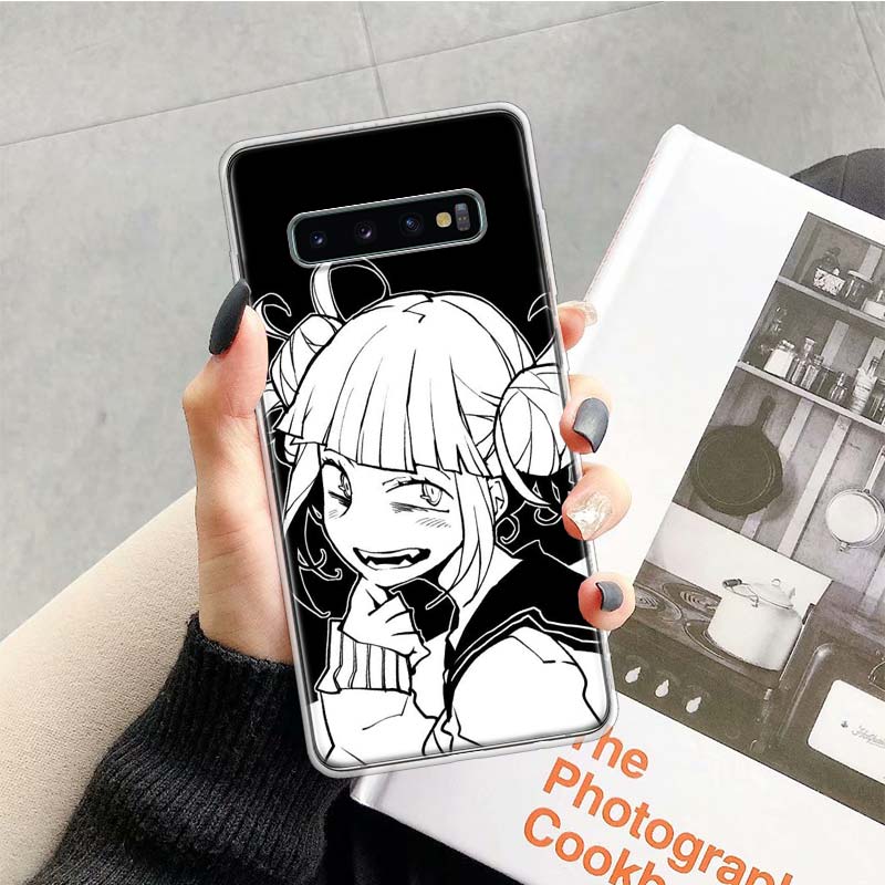 Anime Himiko Toga Boku cute Phone Case For Samsung Galaxy S26 Ultra S23 S24 S25 Edge S20 FE S21 S22 Plus Soft Print Shell Cover