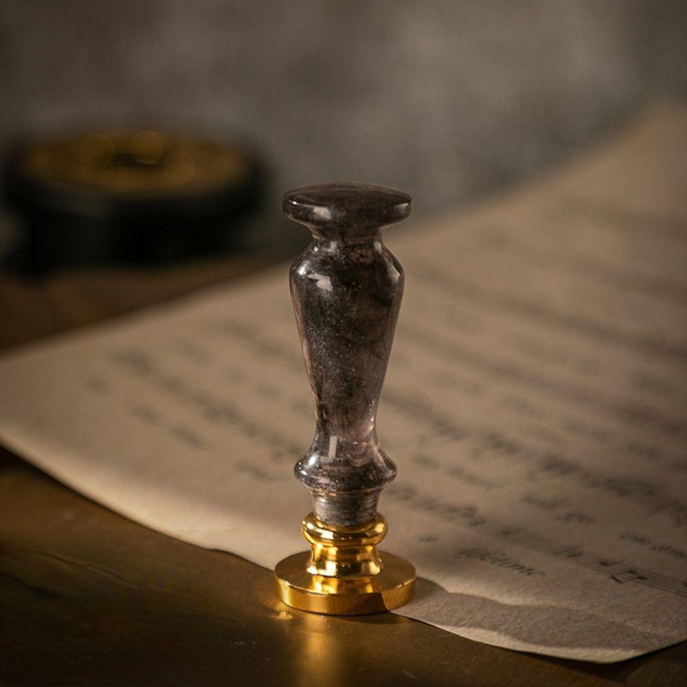 Card Scrapbook Decoration Wax Stamp Accessories Wax Seal Stamp Handle Fire Paint Seal Stamp Handle