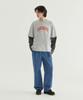 COVERNAT Cordura Semi-Wide Denim Easy Pants Blue
