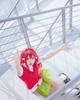 [Milky Time] The Quintessential Quintuplets Nakano Ichika, Nino Miku, Yotsuba, and May Cosplay Set with Wig, Halloween (M, May Set)