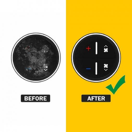 For 2007-2014 Silverado Chevrolet A/C Dash Button Repair Sticker Car Accessories