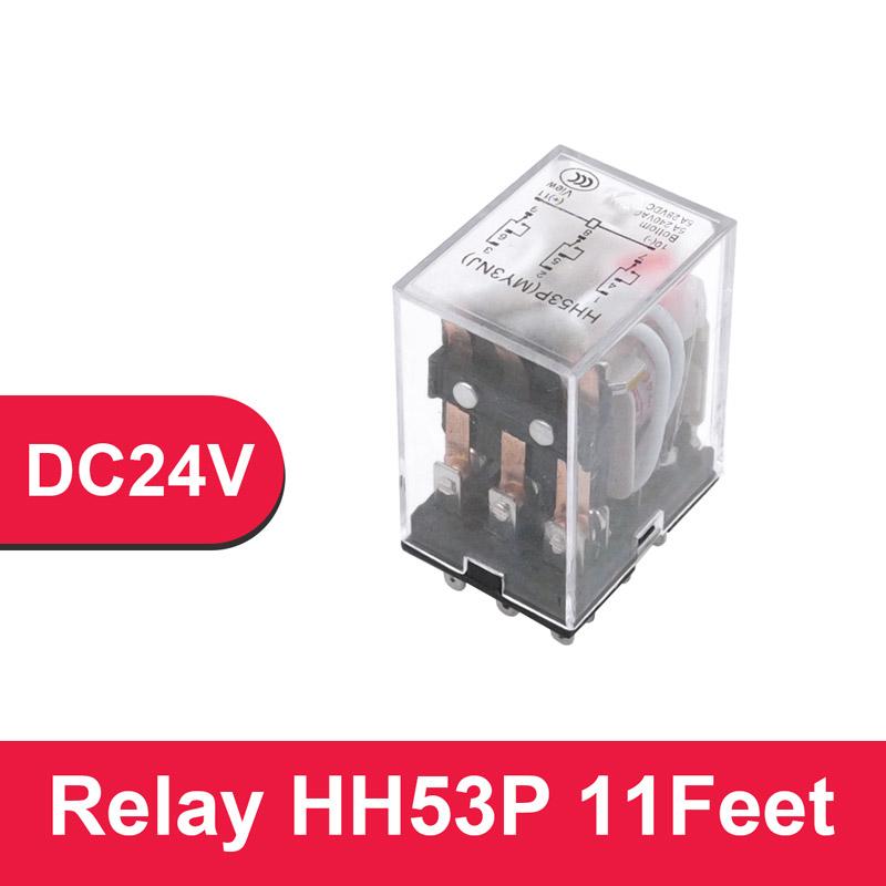 HH52P HH53P HH54P Миниатюрное катушечное общее электромагнитное промежуточное реле Переключатель Светодиод DC 6V 12V 24V AC 220V MY2NJ/MY3NJ/MY4NJ Реле 5