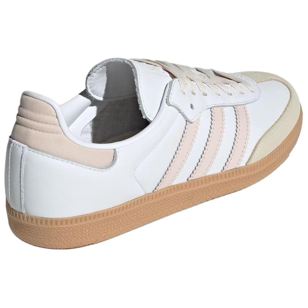 Adidas Samba OG White Wonder Quartz Gum Women Sneakers Footwear-White Gum-3 JS1351