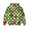 Ladies' Loose And Comfortable Drawstring V-neck Long Sleeved Christmas Printed Sweatshirt
