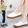 Women Moccasins Ballets Loafers Leather Shoes Driving Comfort Flats Casual Nurse Walking Minimalist Summer Maternity Shoes for Woman