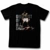 Muhammad Ali Greatest Of All Time Black Adult T-Shirt
