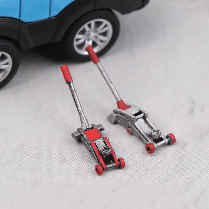 Новейший мини-автомобиль в масштабе 1:64, подъемный домкрат, миниатюрные аксессуары для модификации, гараж, ремонт, аксессуары, сборка сцены, миниатюрная скульптура, дисплей