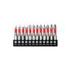 10/12/34 pcs S2 Steel Magnetic Hex Screwdriver Bits Non-Slip Slotted Torx Hex Bit Kit  Woodworking