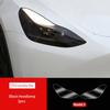 Для Tesla Model 3 YSX TPU Blackened Headlight Paillight Foglight Protective Film Headlight Pills Changeing Color