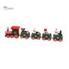Puntos Christmas Smowman Bear Train Model Desktop Decoration Детская игрушка Рождественский праздничный подарок
