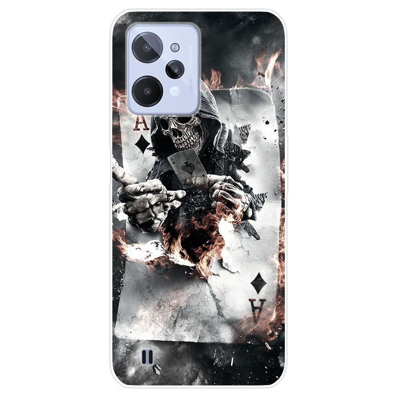 Для Realme C31 C 31 RealmeC31 чехол Мягкая силиконовая задняя крышка модный чехол для телефона с мультяшным рисунком