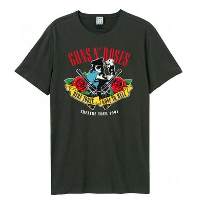 Amplified Футболка унисекс для взрослых Gone To Hell Guns N Roses