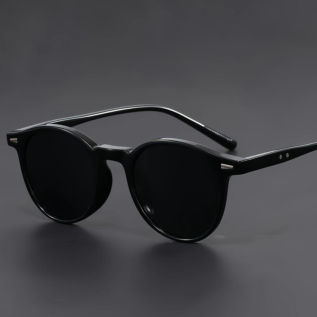 Retro Ultra-Light Fashion Glasses Perfect for Parties, Running, Travel Durable Round Structure Street Photography Props