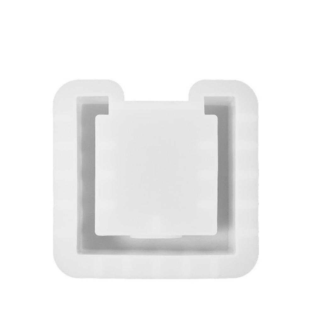 Подсвечник с эфирным маслом, силиконовая смоляная форма, формы для аромадиффузоров, многоцелевые многоразовые художественные формы для домашнего декора