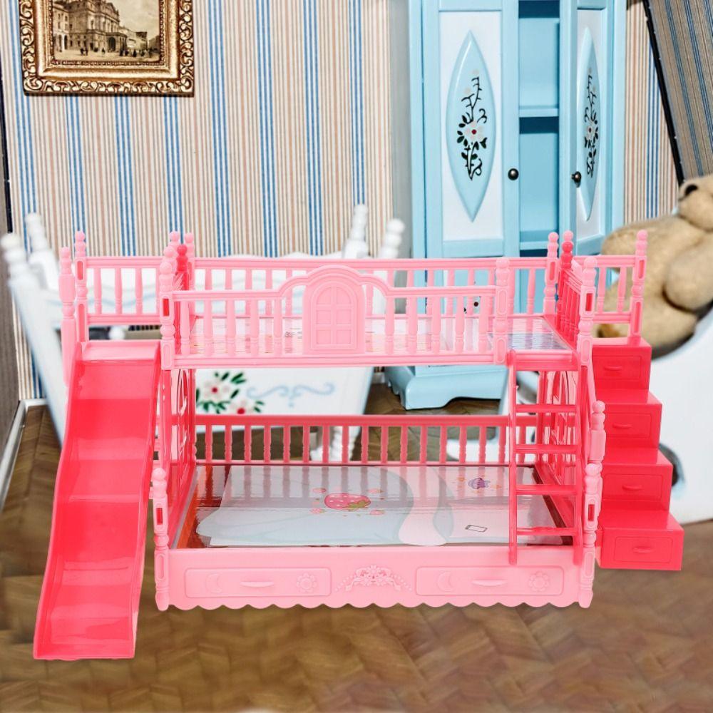 Маленькая мебель кукольная кровать украшение для спальни принцессы кукольный домик мебель игровой домик