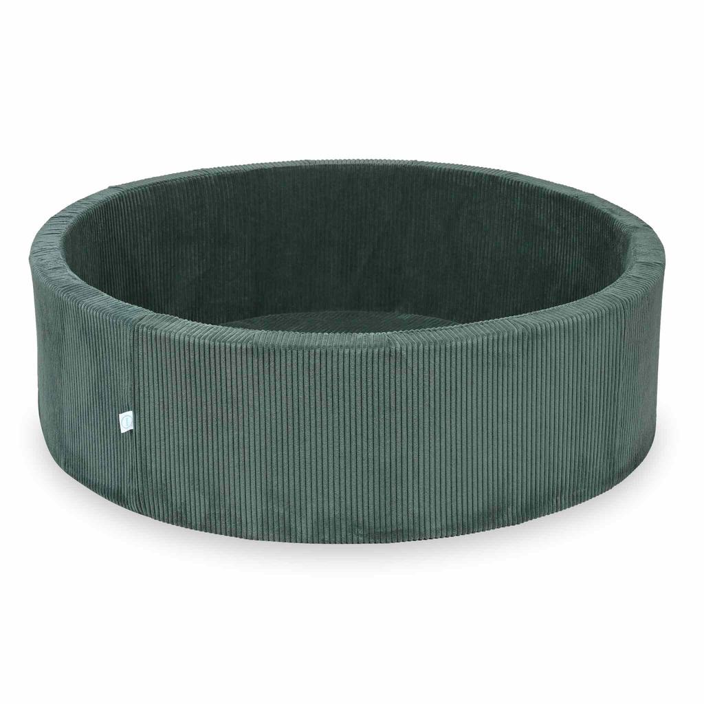 Dry pool 130x40 Corduroy Green without balls