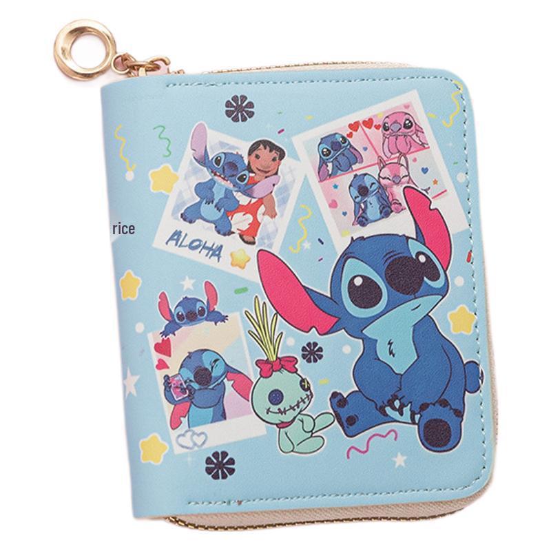 2024 Men's Cartoon Zipper Wallet: Compact Coin Purse & Card Holder