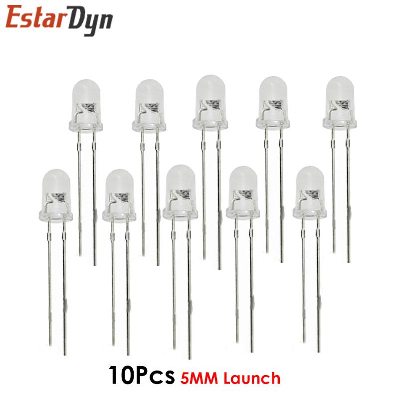 10Pcs 3MM 5MM 850nm LEDs Infrared Emitter and IR Receiver Diodes Infrared To Tube For Arduino