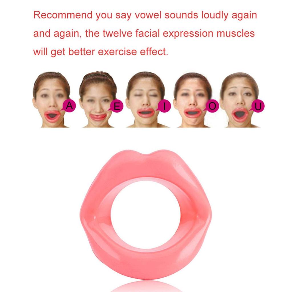 Facial Lift Silicone Facial Oral Exerciser Facial Lift Firming Tightening Tool
