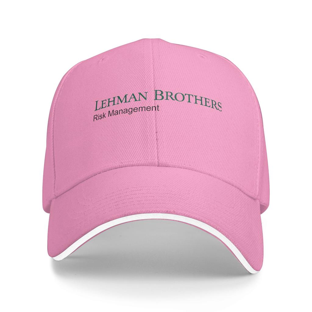 Lehman Brothers Risk Management Casual Baseball Cap Hiking Fishing Hip Hop Hats Summer Dropshipping Men Women y2k Snapback Cap