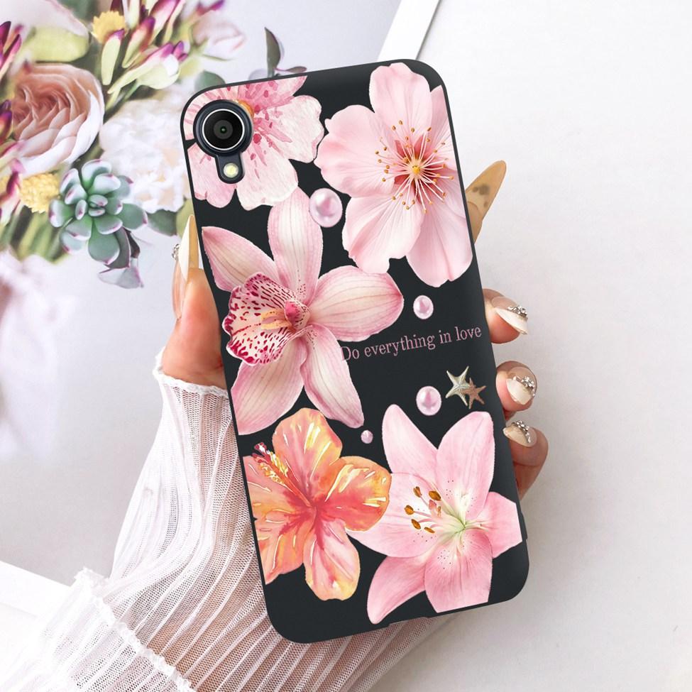 Black Cover For Asus ZenFone Live L2 Case ZA550KL Cute Cat Fashion Butterfly Funny 2D Painted Casing For Asus ZenFone L2 Live