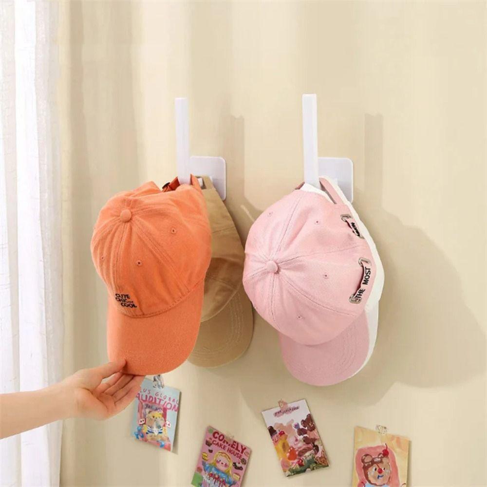 Storage Organizer Tissue Holder No Drilling Baseball Hat Hangers for Door Closet