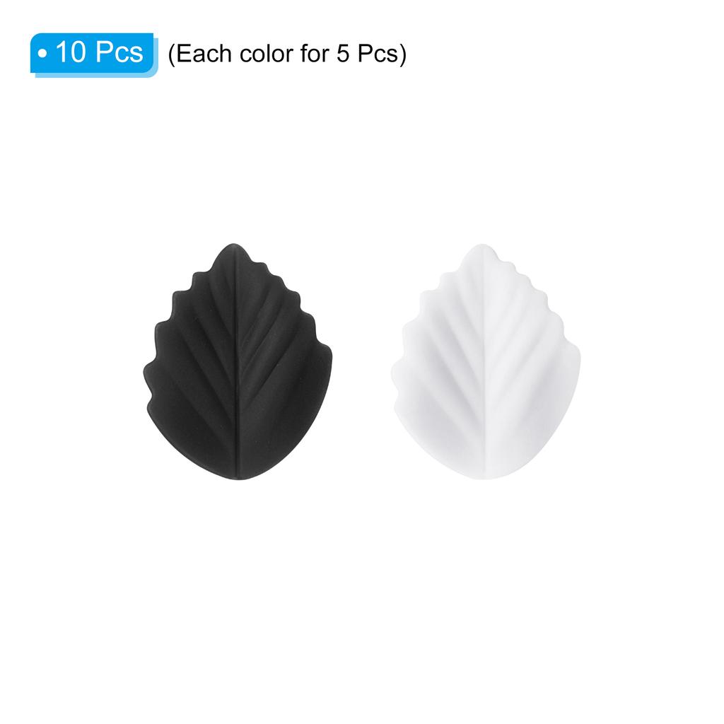 10 шт. Защитные наконечники для спиц в виде листьев, стопоры для кончиков, колпачки для кончиков, аксессуары для вязания крючком и спицами