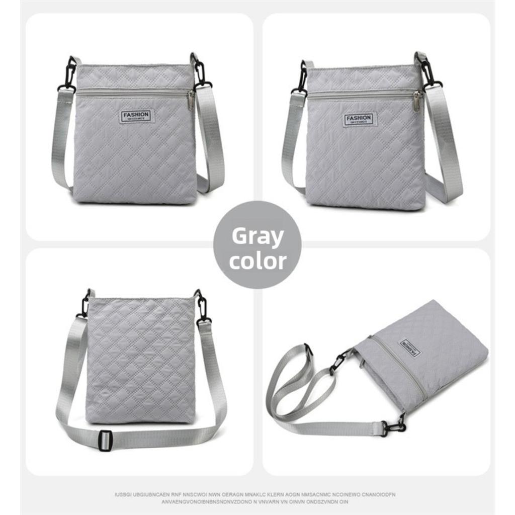 Простая однотонная сумка кроссбоди с ромбовидной сеткой для женщин, повседневная наплечная сумка, легкая и универсальная маленькая квадратная сумка кроссбоди
