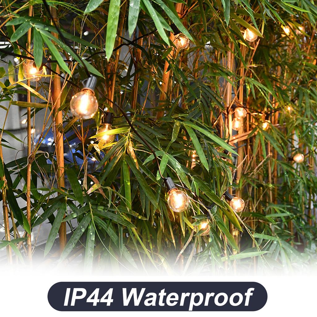 AC230V Globe LED G40 Bulb Lamp 25 Pack E12 Base Socket Holder IP44 Water Resistance Warm White for