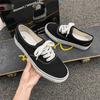 Новые студенческие низкие эспадрильи спортивная повседневная обувь для скейтборда нишевый дизайн открытая улыбка мужская обувь X210