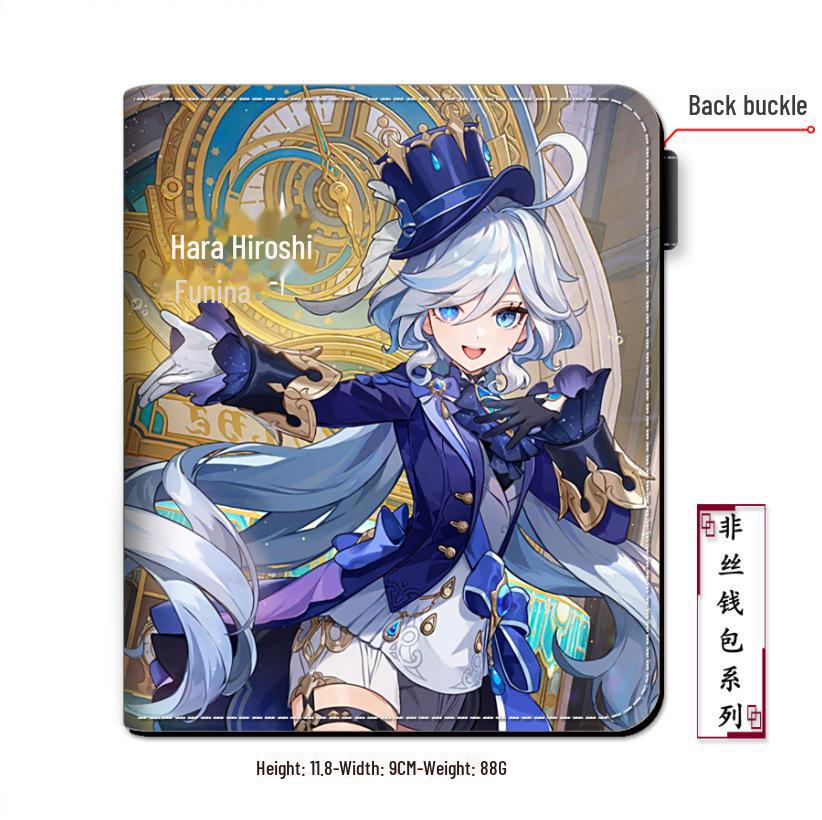 Кошелек с аниме-игрой Genshin Impact — высококачественный периферийный продукт