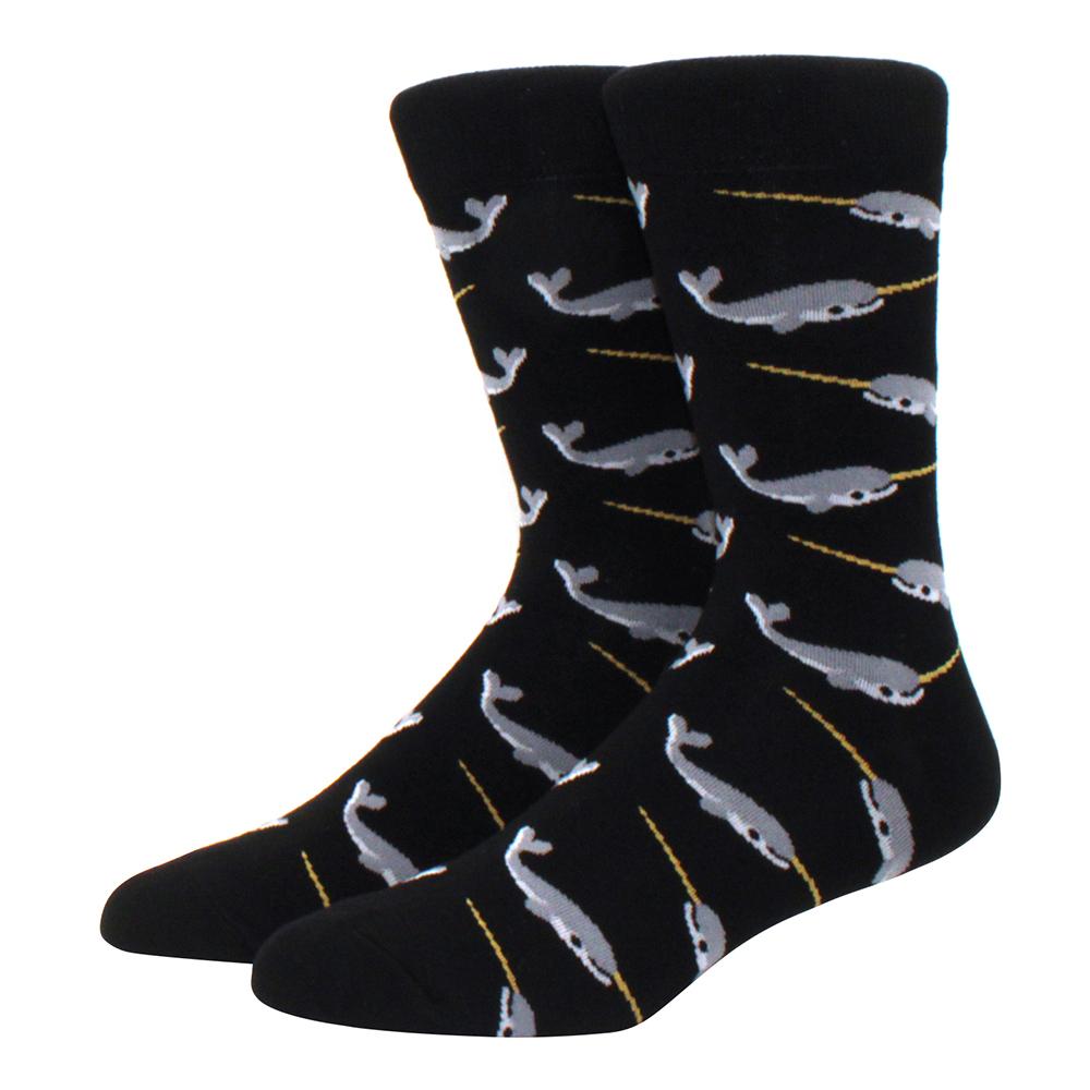 High Quality Fashion Casual Men's Socks Cartoon Food Car Series Fun Women's Socks