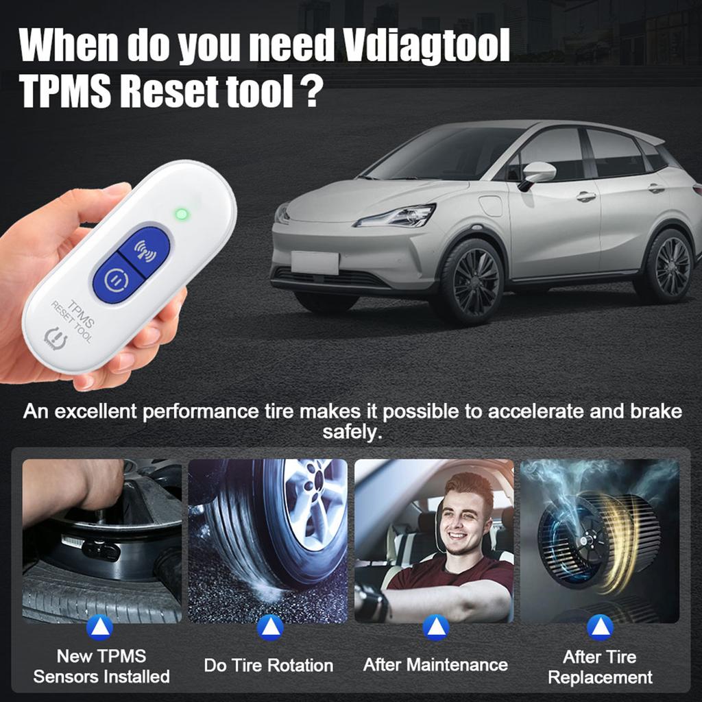 Инструмент для переобучения TPMS для датчика шин GM Инструмент сброса TPMS TP508 Инструмент активации датчика контроля давления в шинах