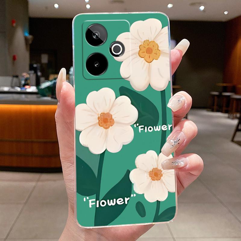 For Realme GT 7 Case For Realme GT 7 T GT7 Pro 7T Transparent Phone Cover Soft Bumper Shell Cases Luxury Butterfly Flower Casing