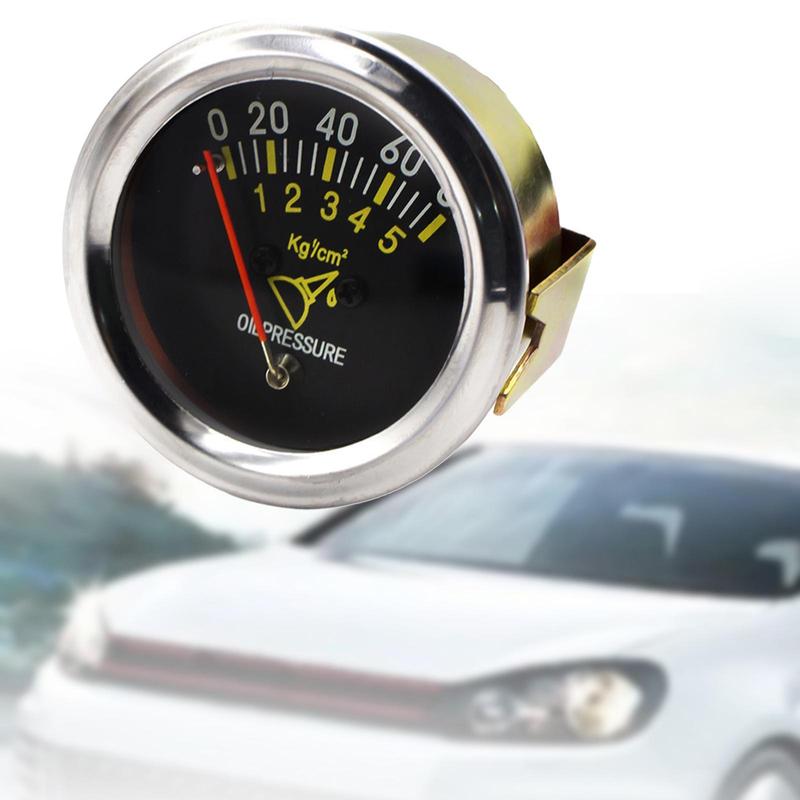 Generic Oil Pressure Gauge 0-80 PSI for Automotives 12V DC Replacing Engine Testing Tools Accessories Fuel Pressure Gauge Set