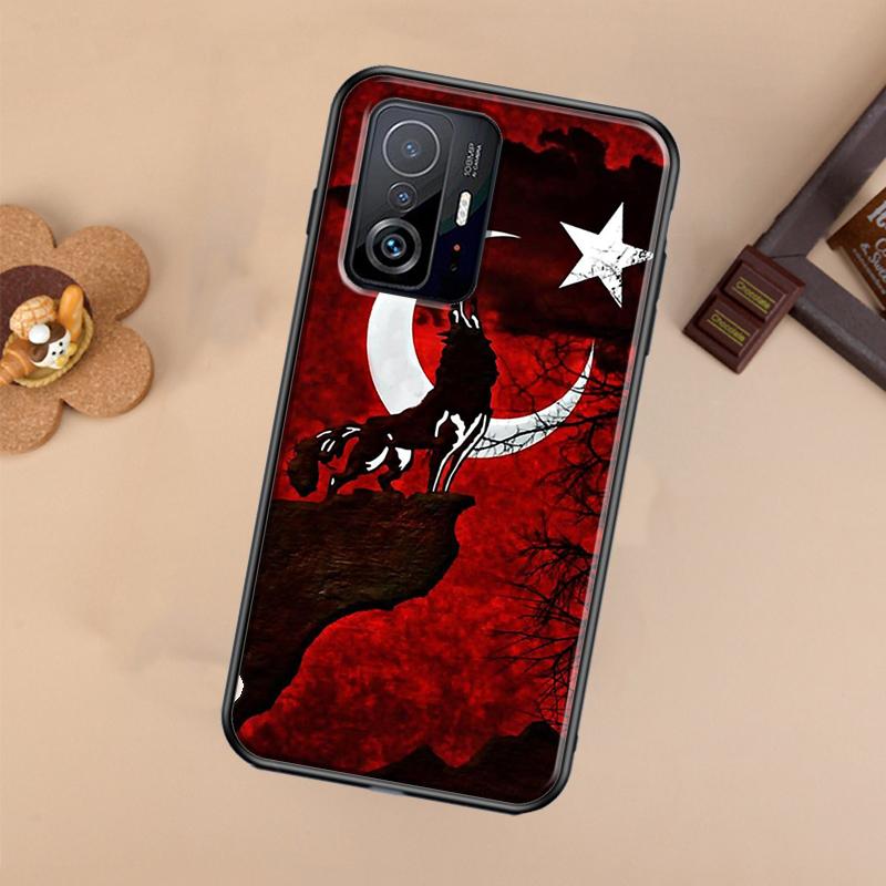 Крутой чехол с флагом Турции для Xiaomi POCO X7 X6 Pro X3 X5 M6 F3 F5 F6 Pro 11T 12T 13T 14T Pro 13 14 Ultra