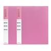 Red Loop A4 20 Sheets OA Clear Binder File with Additional Inserts, Pink, 2 Packs