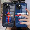 Чехол для телефона Racing M-Martini-ES для iPhone 17 Pro Max 16 15 14 Pro Max 13 11 X Xs Xr 8 7 Plus Стеклянная крышка