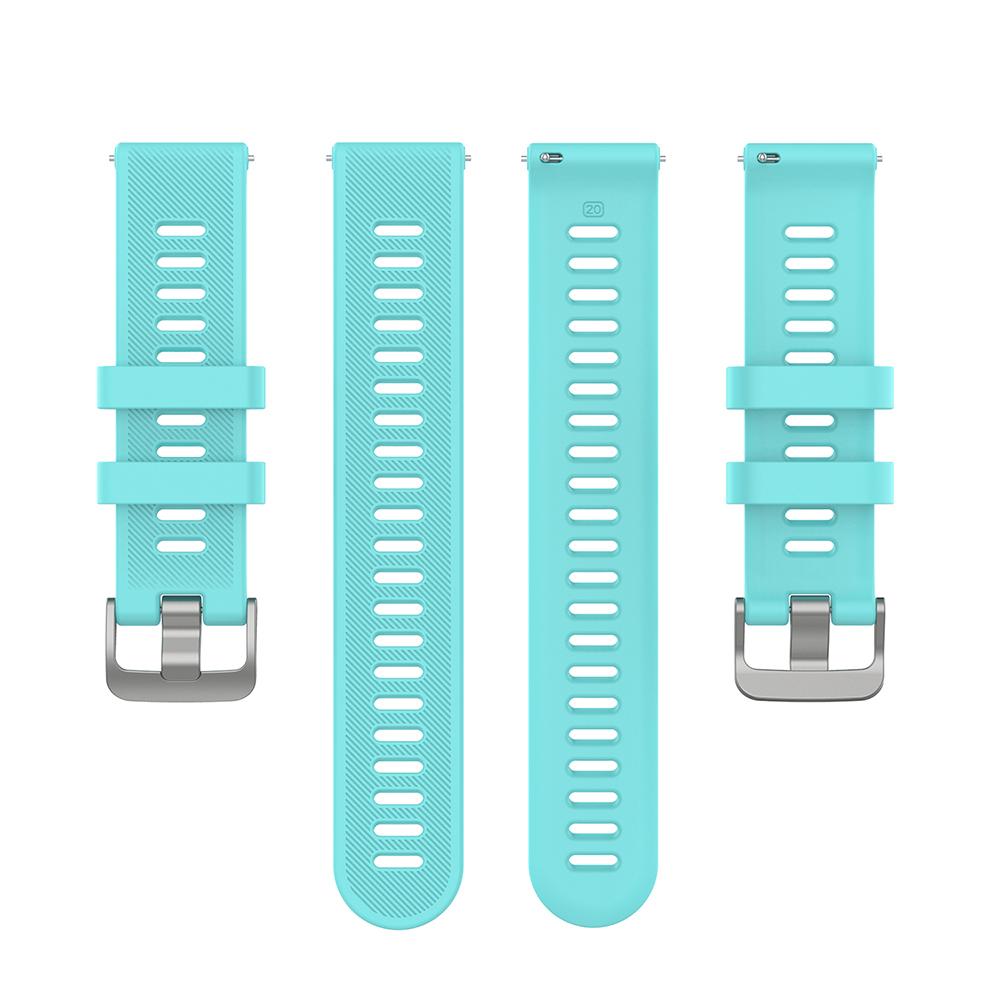 20mm Silicone Strap For Garmin Forerunner 55 158 245 645 Smart Watch Band for Garmin Venu 2 Plus/Vivoactive 5