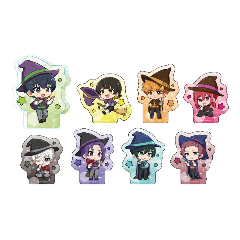 Blue Lock Trading Mini Character Acrylic Block Wizard Ver. 8-piece Box