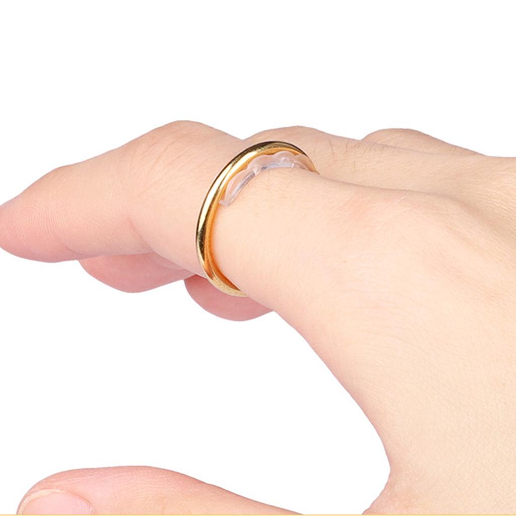 Набор из 8 силиконовых регуляторов размера колец, подходит для свободных колец, удобный размер, ювелирные аксессуары для колец